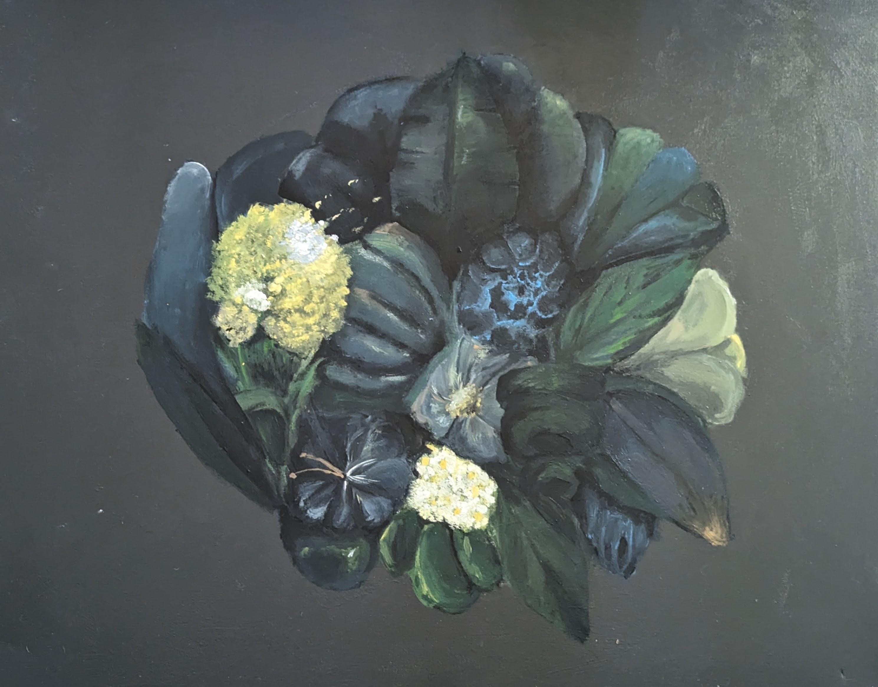 Bouquet, Acrylic on Canvas 36in x 48in